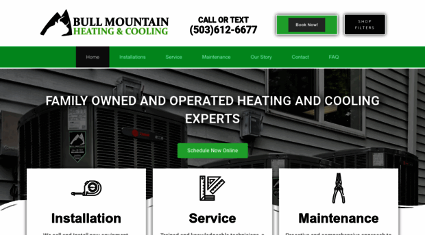 bullmountainheating.com