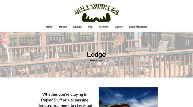 bullwinklesrusticlodge.com