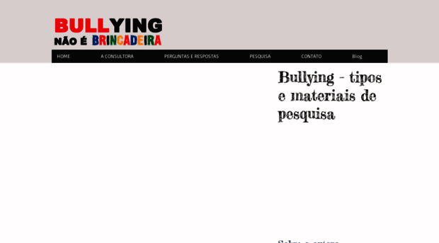 bullyingnaoebrincadeira.com.br