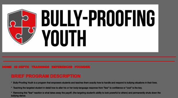 bullyproofingyouth.com