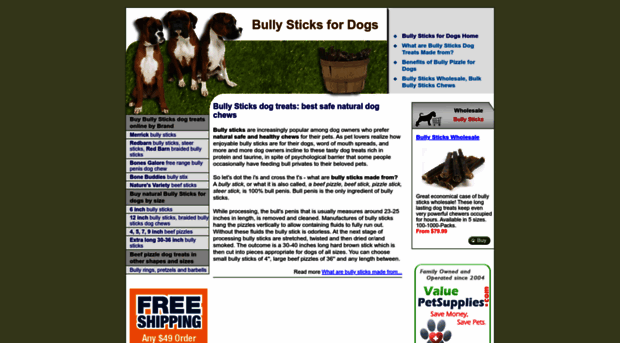 bullysticks4dogs.com