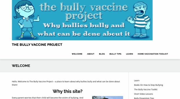 bullyvaccineproject.com