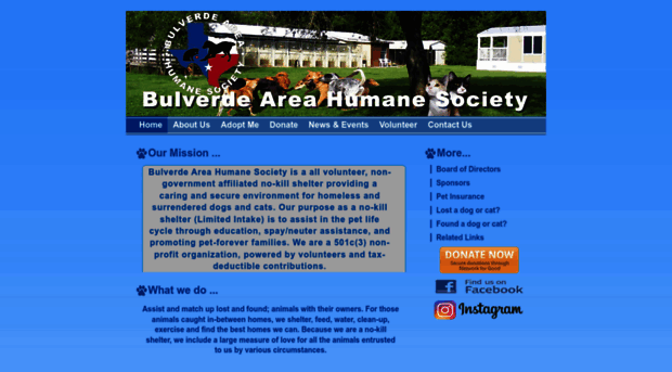 bulverdeareahumanesociety.com