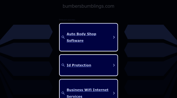 bumbersbumblings.com