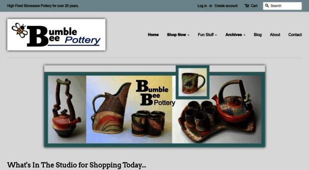 bumblebeepottery.com