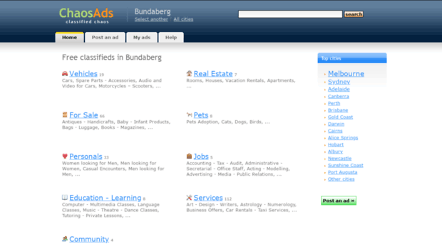 bundaberg.chaosads-australia.com