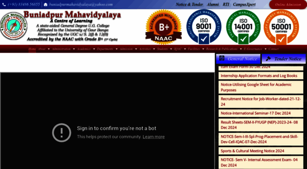buniadpurmahavidyalaya.ac.in
