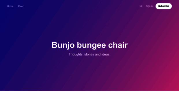 bunjobungeechair.com