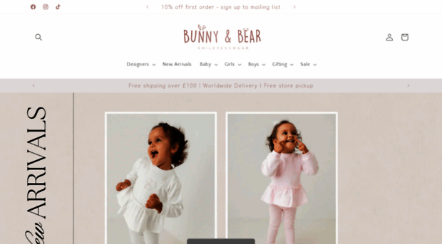 bunnybearchildrenswear.co.uk