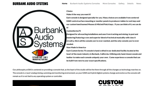 burbankaudiosystems.com
