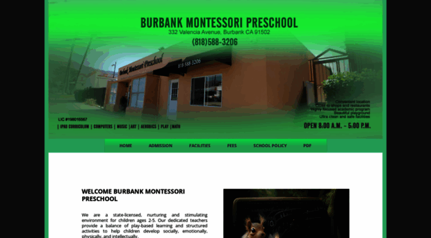 burbankmontessoripreschool.com