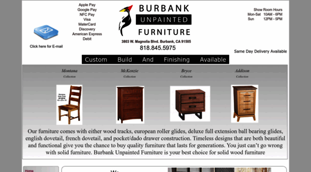 burbankunpaintedfurniture.com