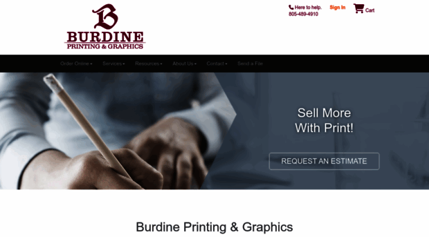 burdineprinting.com