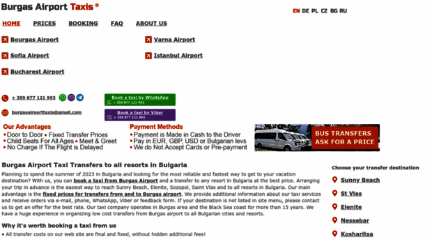 burgasairporttaxis.com