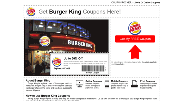 burgerking.couponrocker.com