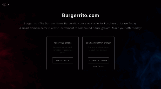 burgerrito.com