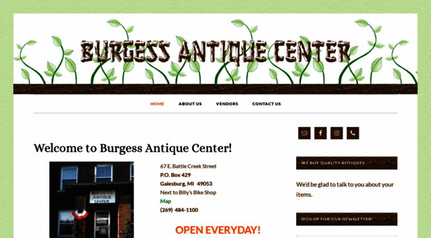 burgessantiquecenter.com