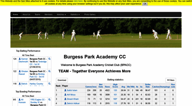 burgesspark.play-cricket.com