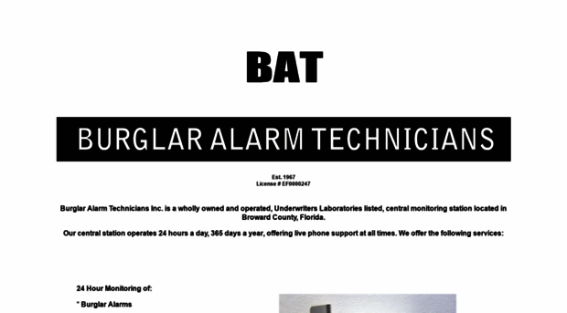 burglaralarmtechnicians.com