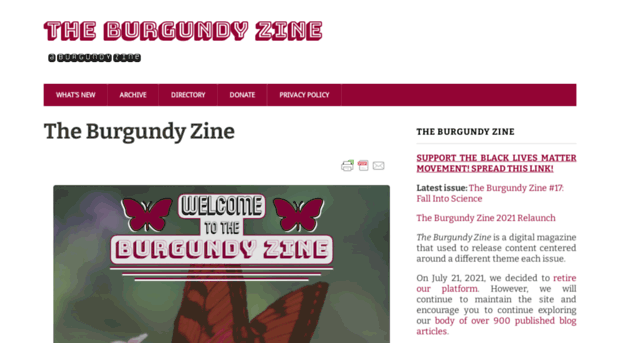 burgundyzine.com