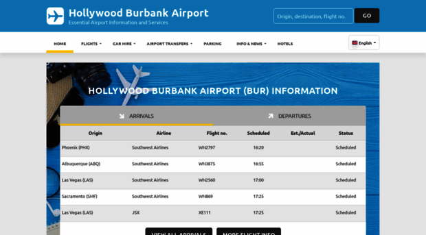 burhollywoodairport.com