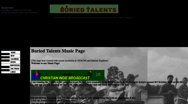 buriedtalentsband.com