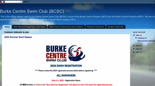 burkecentreswimclub.org