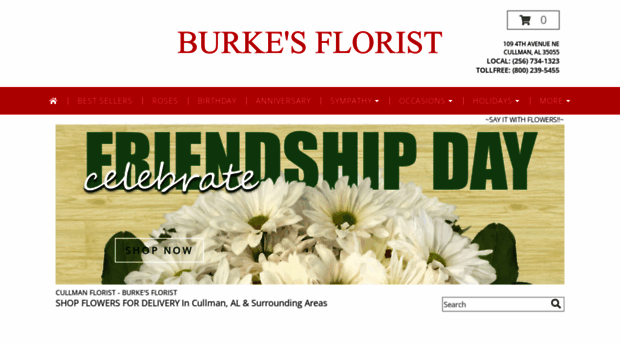 burkesflorist.net