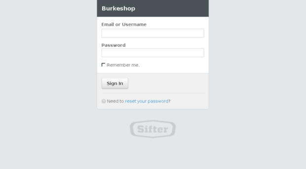 burkeshop.sifterapp.com