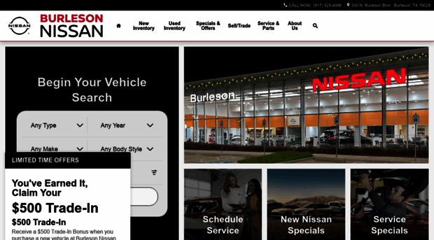 burlesonnissan.com