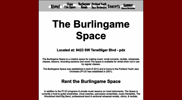 burlingamespace.com