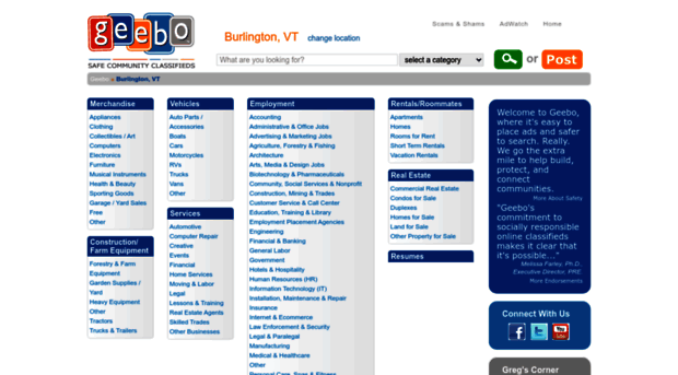 burlington-vt.geebo.com