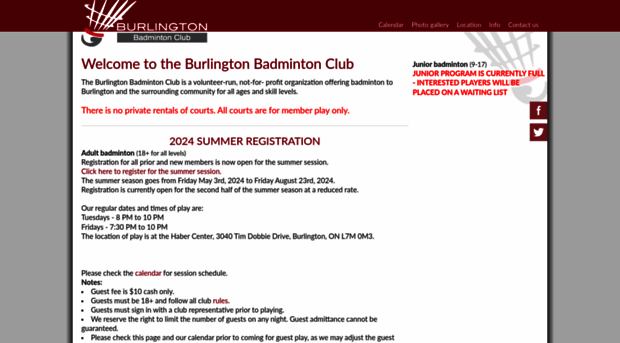 burlingtonbadminton.ca