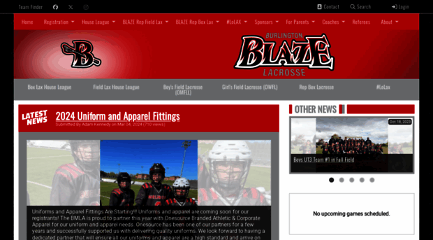 burlingtonlacrosse.com