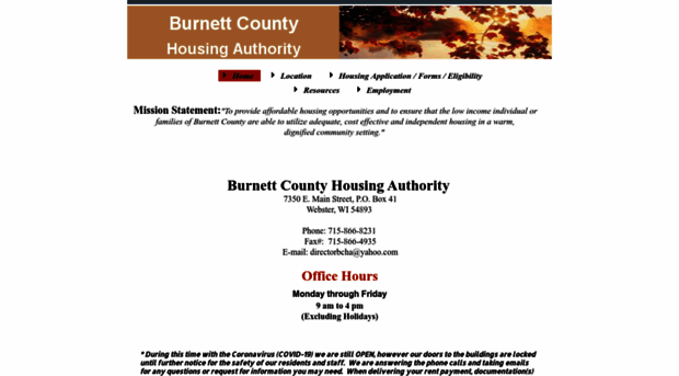 burnettcountyhousingauthority.org