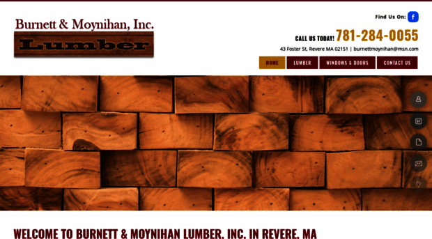 burnettmoynihanlumber.com