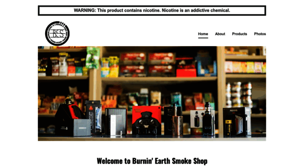 burninearthsmokeshop.com