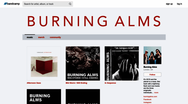 burningalms.bandcamp.com