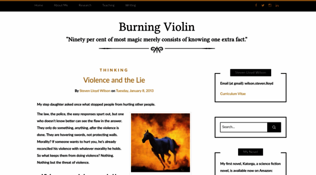 burningviolin.com