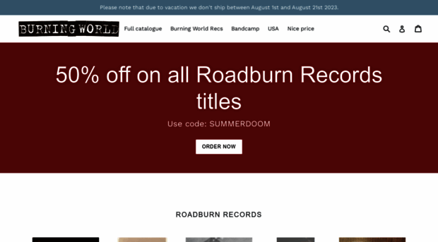 burningworldrecords.com