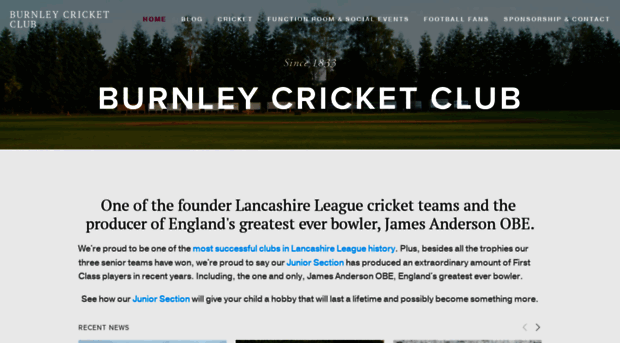 burnleycricketclub.com