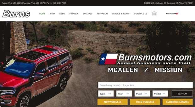 burnsmotors.com