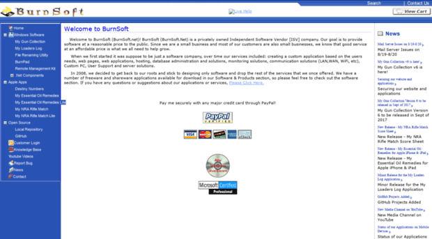 burnsoft.net