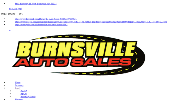 burnsvilleautosales.com