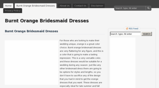 burntorangebridesmaiddressese.com