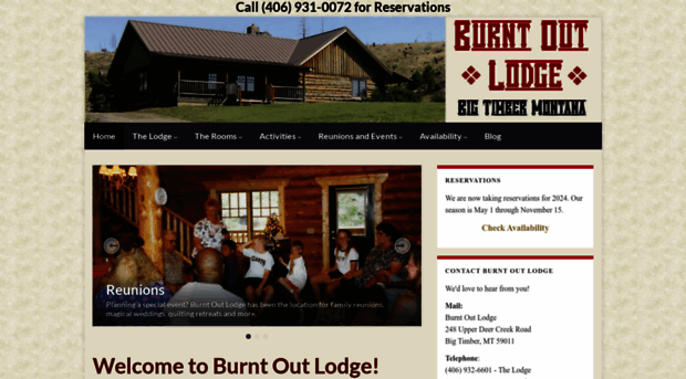 burntoutlodge.com