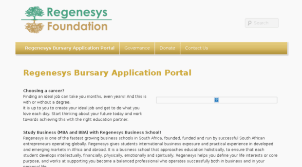 bursary.regenesys.org