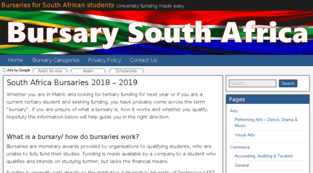 bursarysouthafrica.co.za