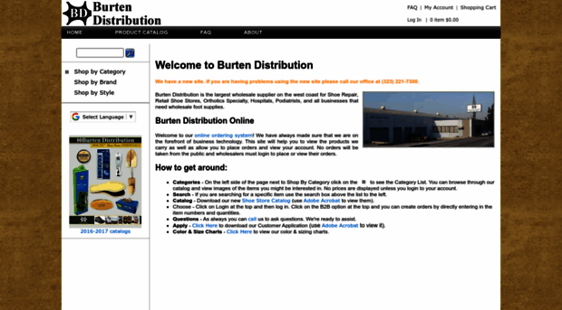 burtendistribution.com