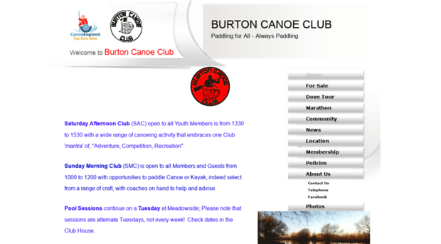 burtoncanoeclub.co.uk